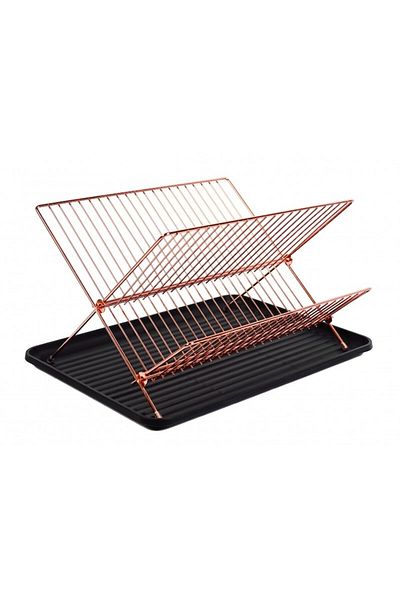 OEM Suport pentru uscare vase cu tavă, 42 x 31 x 24 cm, metal și plastic