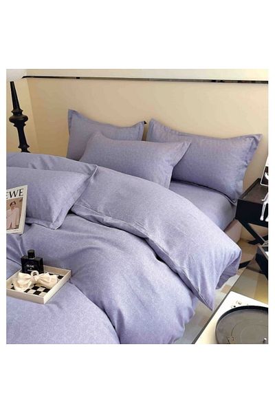 OEM Double Bed Linen, 6 Pieces, Finet Cotton, Elastic Sheet 180x200cm, Quilt Cover 200x220cm