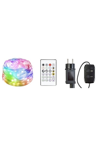 Casa Grande Șir luminos inteligent, 100-240V, 66 LED-uri RGB, 10 m, Bluetooth