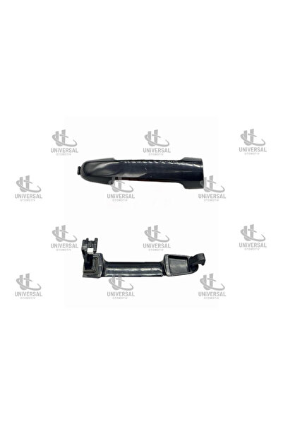 Generic Brand KOL DOOR SANTAFE 07-12 أمامي خلفي خارجي يمين/يسار (أسود) 82651-...