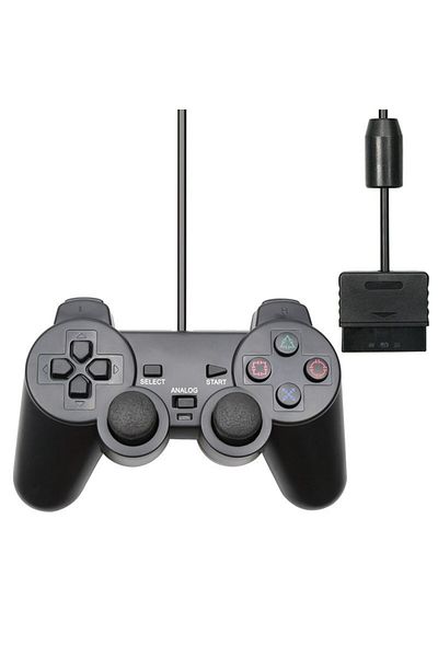 Choice Black5 Wired Gamepad for Sony PS2 Controller for Mando PS2/PS2 Joystick for Playstation 2 Vibration