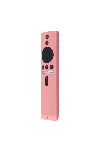 Choice Pink 1pc Remote Cases for Xiaomi Mi TV Box S Wifi Control Case Silicone Shockproof Protector Stick