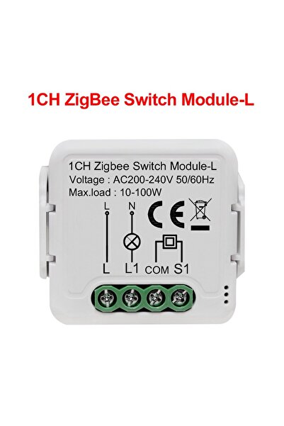 Choice3 وحدة مفتاح ذكي ZB Switch 1CH L GIRIER Tuya ZigBee لا تتطلب سلكًا محاي...