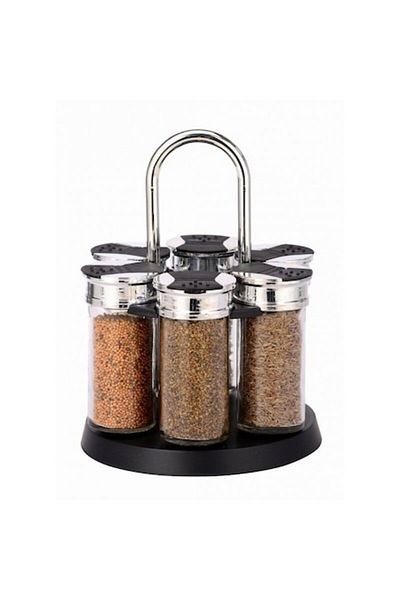 OEM Set 6 recipiente pentru condimente cu suport rotativ SWBSA, SWBSAGR382