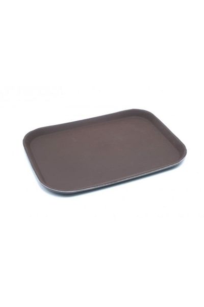 OEM Tavă de servire, PVC, NO6791, 46x36 cm, Gri închis