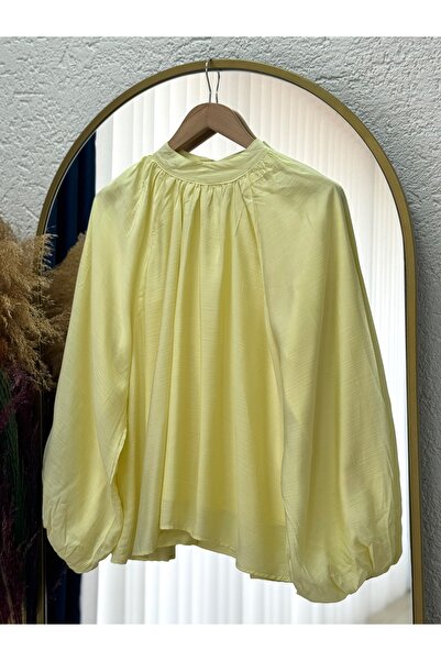 BENAHOLL Marita Double Skirt Linen Voile Suit-Mf1802 Yellow