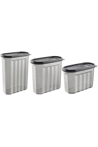 Tuffex Set 3 cutii pentru depozitarea alimentelor, 1,2/1,8/2,5L TP379/380/381-SET3