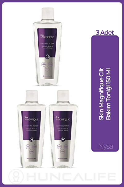 Huncalife Skin Magnifique Cilt Bakım Toniği 150 Ml - 3 Adet