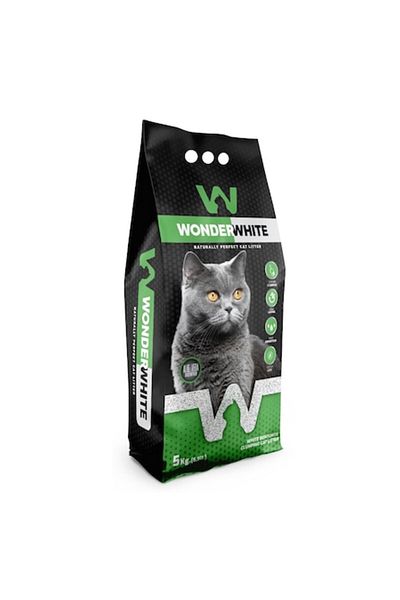 KOTIX Litieră igienică pentru pisici, bentonită extra albă, aloe vera, Wonder White, 5,9 l