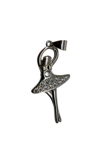 Casa Grande Silver Pendant 925 Large Ballerina with Stones