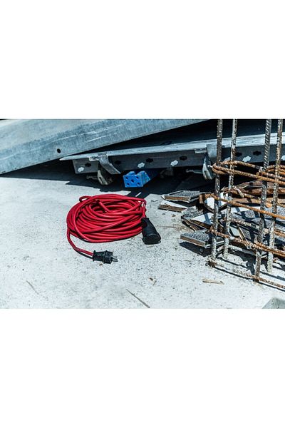 Brennenstuhl Cordon prelungitor Brennenstuhl, IP44, 25m, IP44, H07RN-F 3G1,5 - Rosu