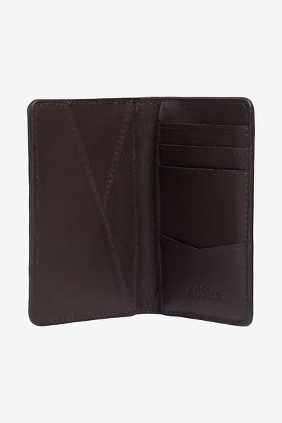 AC&Co / Altınyıldız Classics Suport pentru carduri din piele artificială maro pentru bărbați