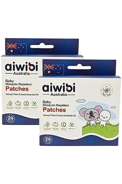 Aiwibi Mosquito Repellent Patches & Sticker Natural Long-Acting Baby Waterproof,Baby Safe Formula(48