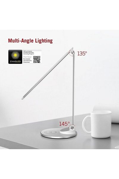 TaoTronics Lampa de birou LED TT-DL69, protectie ochi, control touch, Incarcare Telefon Wireles