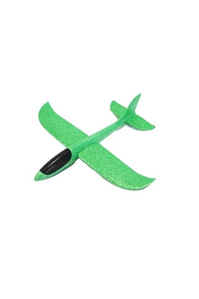Terra Avion planor din polistiren in punga, lungime 47 cm, Verde