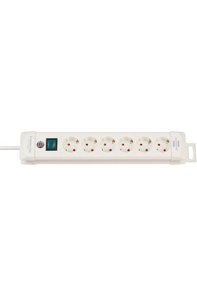 Brennenstuhl Prelungitor Premium-Line 6 prize , 3 m, Alb