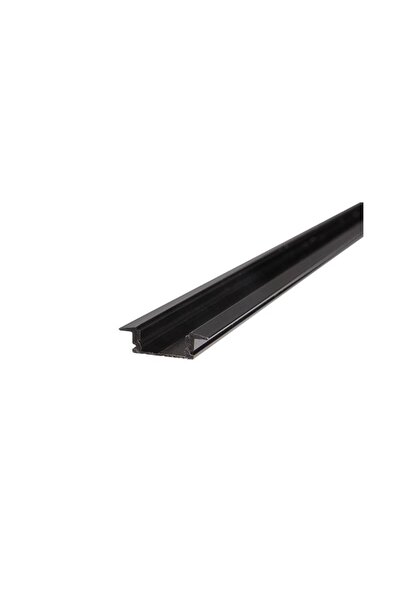 MasterLED Profil din aluminiu anodizat, montare bandă LED de 12 mm, lungime 2...