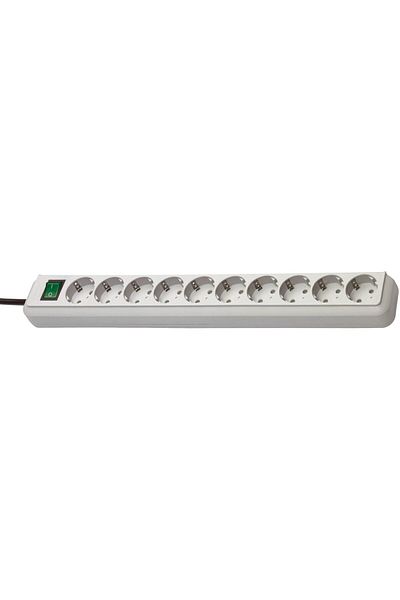 Brennenstuhl Prelungitor -Line 10 prize, 3m H05VV-F 3G1,5 Alb