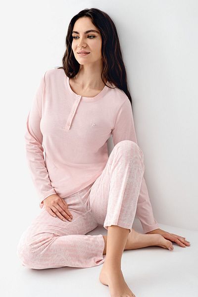 Pierre Cardin Women's Black Pajama Set