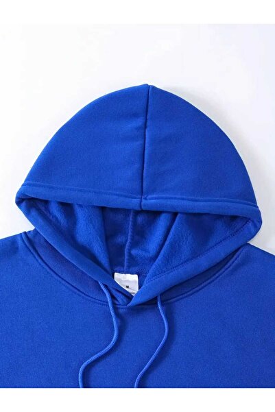 caddekombin Світшот з капюшоном, трьома смужками, кишенями та вовняною підкладкою