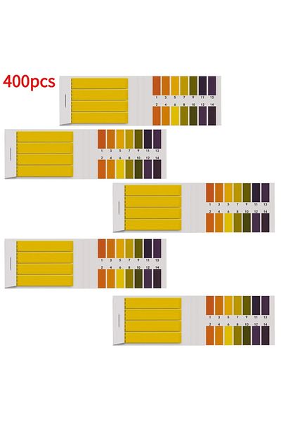 Choice12 400 قطعة 80-800 قطعة ورق عباد الشمس الاحترافي 1-14 شرائط اختبار مؤشر مقياس الحموضة لمستحضرات التجميل المائية