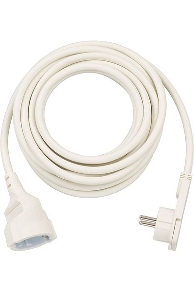 Brennenstuhl Cordon Prelungitor cu cap plat, 5m - Alb