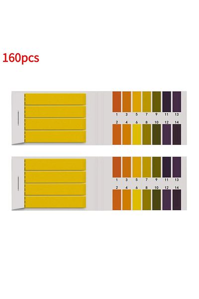 Choice14 160pcs 80-800Pcs Professional 1-14 PH Litmus Paper Ph Meter Indicator Test Strips Water Cosmetics So