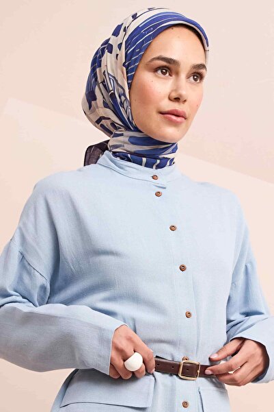 ALLDAY Indigo-Baroque Scarf