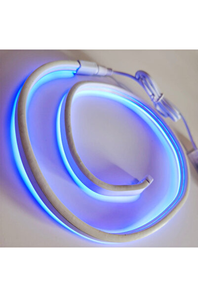 PROCART Furtun flexibil pentru lumină neon LED, albastru, lungime 1 metru, ba...