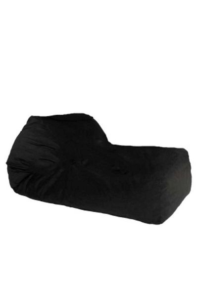 Pufrelax Fotoliu Yoga XL, Material Textil - Black Velvet
