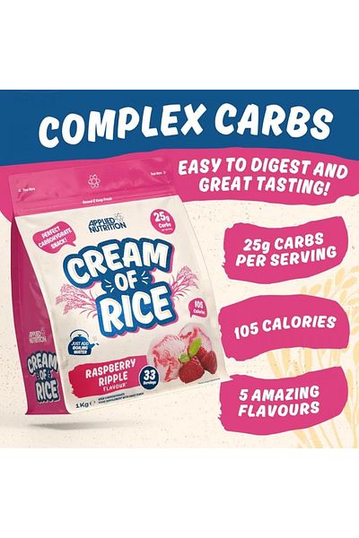 applied nutrition Rice cream with berries 1 kg