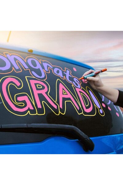 Chalk Rainbow Limited car marker, blue, 1.5 cm tip