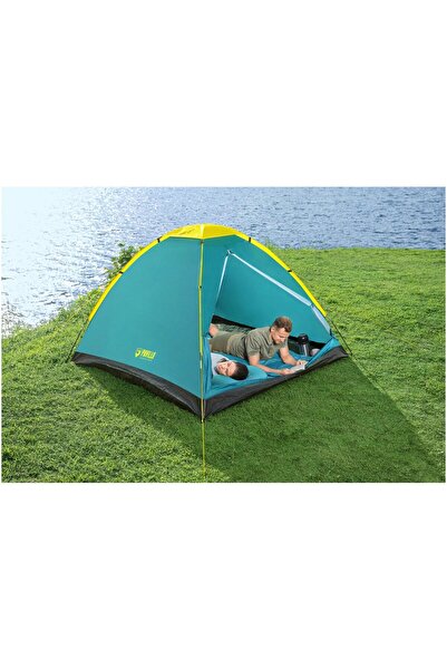 BESTWAY Pavillo Cooldome 2 Kişilik Su Geçirmez Kamp Çadırı 145×205×100 cm | H...