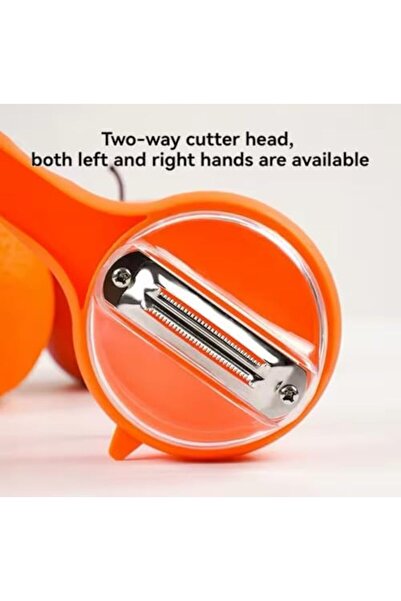 Blue Coral AE Multifunctional Peeling Knife With Storage Box Manual Apple Peeling Cutter Portable Veggie Potatoes