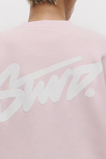 Pull & Bear STWD bisiklet yaka sweatshirt