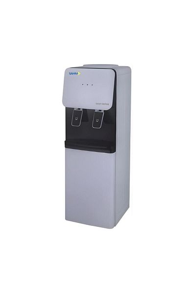 SAHM Arrow Water Cooler Stand 2 Taps Hot & Cold - White SHM-17WDP
