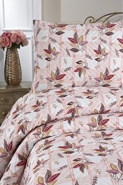 Çeyiz Diyarı Ultrasonik Kapitoneli Zambak Çift Kişilik Yatak Örtüsü