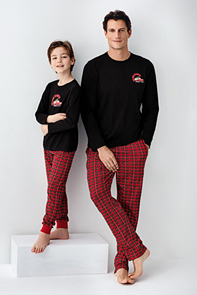 Arnetta Men's Black Pajama Set