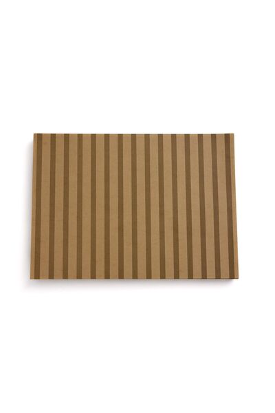 Packtory Dikey Çizgili Kraft Servis Kağıdı 40x28,4 cm 500 Adet