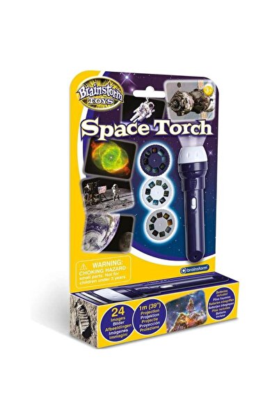 Brainstorm Toys Proiector tip lanterna Brainstorm In spatiu E2008, 3+ ani (Mu...