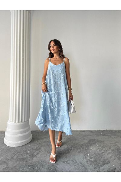 Miss Prova Rochie casual cu ciucuri pe bretele MISSELB7332