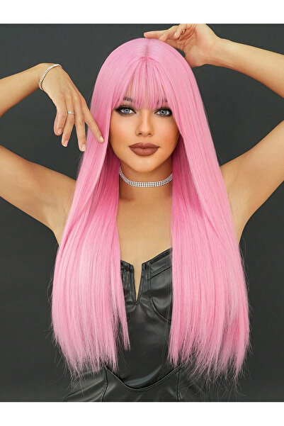 8 Kadına Dair Herşey Uzun Düz Perçemli Peruk VİP SERİ