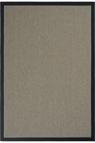 Sisal Halı Montana Gri Sisal Halı Hasır Görünümlü Leke Tutmayan Modern Outdoo...