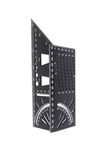 benan tools Alüminyum 3D Açılı İşaretleme Gönyesi 150 mm.