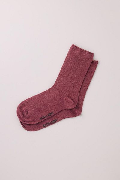 Katia&Bony Claret Red Men's Modal Socks