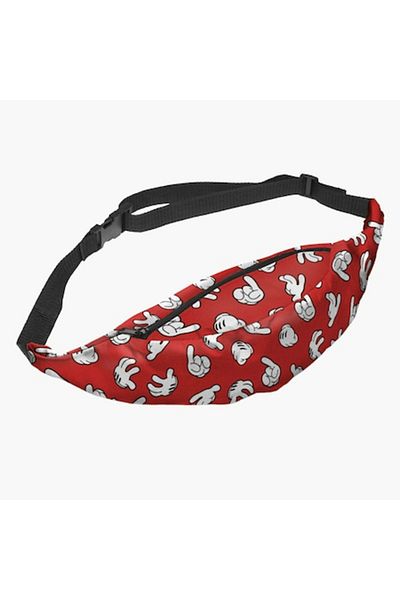 OEM Borseta unisex marime universala, Urban Mickey, multicolora