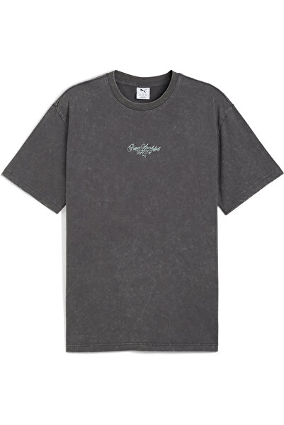 Puma Pánské tričko Graphic Font Play Relaxed Washed Tee