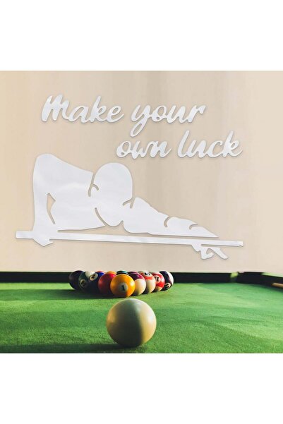 4gdran منحوتة اكريلك فضي مودرن بنقشة بلياردو