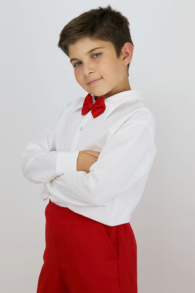 Parla Kids Costum de jos pentru băiat Milano cu papion 23 aprilie 29 octombrie 10 noiembrie 19 mai haine de spectacol