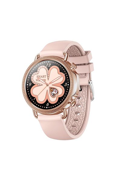 SOLTOY Ceas inteligent Smartwatch pentru femei SOLTOY® Viveka, Full Color OLED display, Notificari, silicon